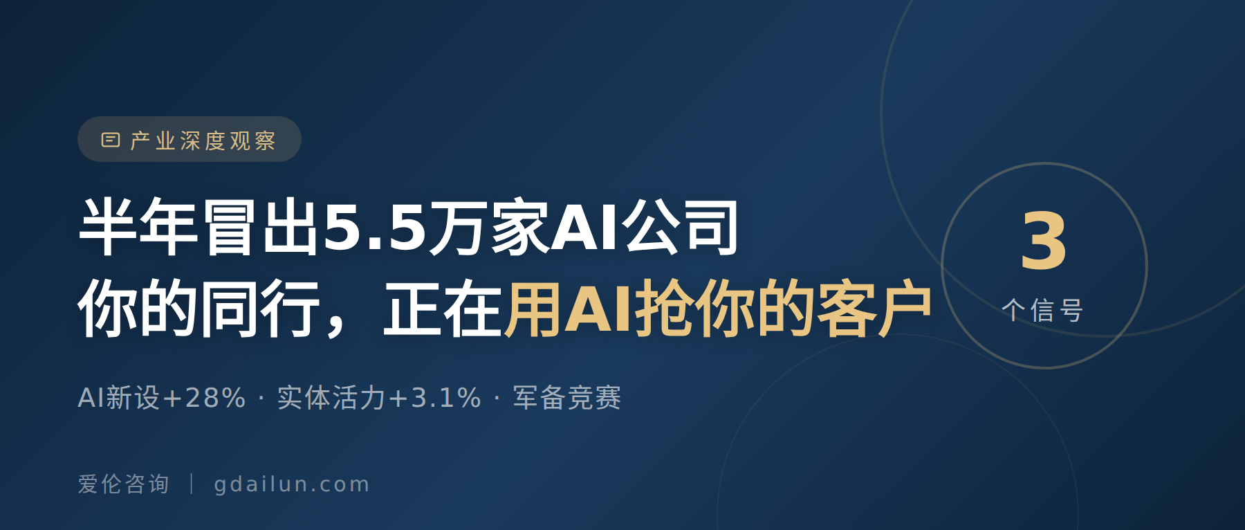 半年冒出5.5万家AI公司:你的同行,正在用AI抢你的客户
