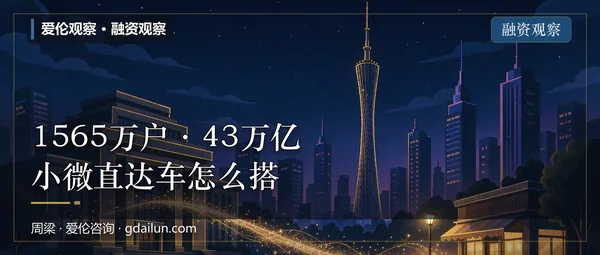 1565万户、43万亿：小微贷款的“直达车”怎么搭